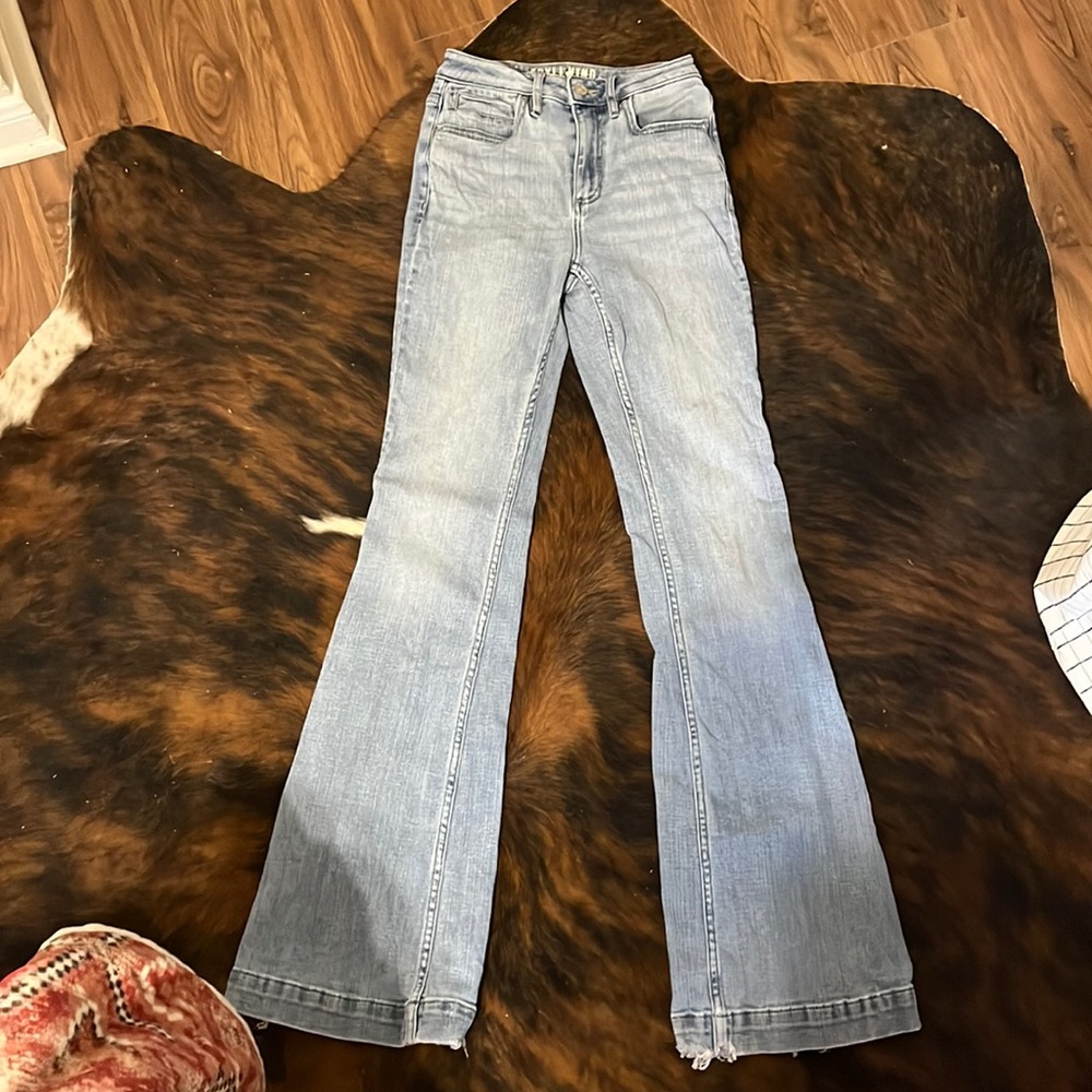 Idyllwind light wash trouser jeans